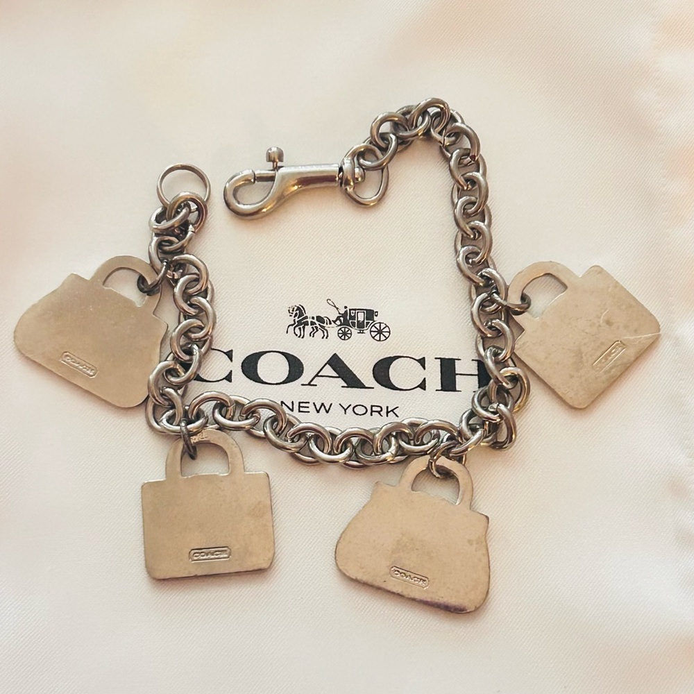 Coach Purse Charm Bracelet - Picture 8 of 9